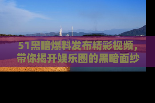 51黑暗爆料发布精彩视频，带你揭开娱乐圈的黑暗面纱
