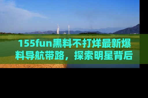 155fun黑料不打烊最新爆料导航带路,探索明星背后的秘密