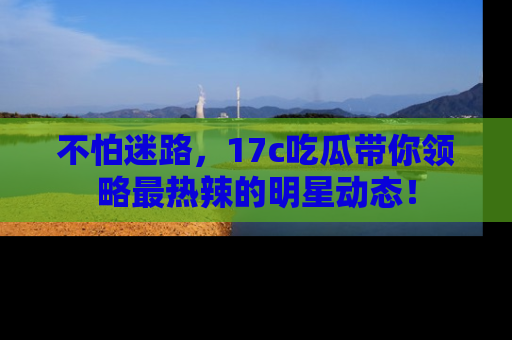不怕迷路，17c吃瓜带你领略最热辣的明星动态！