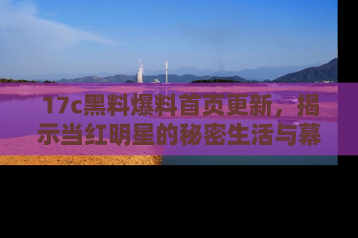 17c黑料爆料首页更新，揭示当红明星的秘密生活与幕后故事