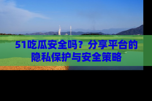 51吃瓜安全吗？分享平台的隐私保护与安全策略